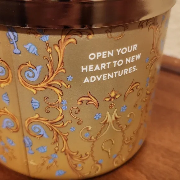 Bath & Body Works Disney Princess Belle 3 Wick Candle - Picture 5 of 5